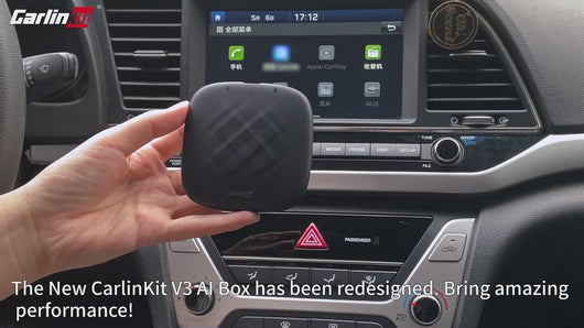 Carlinkit Ai Box-V3 Android 9.0 Wireless Apple Carplay & Android Auto Dongle showcase video