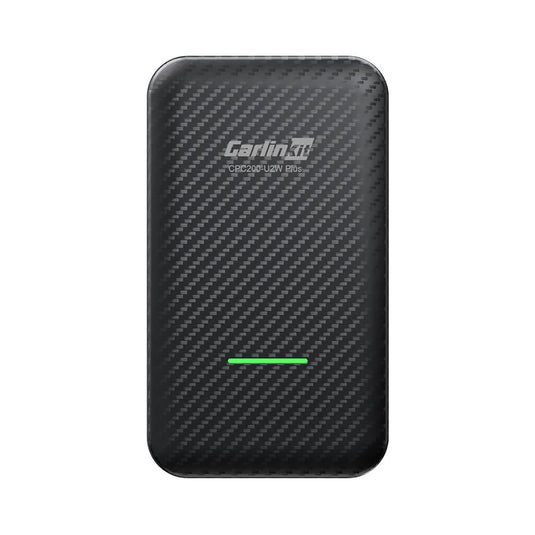 CarlinKit 3.0 Wireless CarPlay Dongle Convert Wired to Wireless CarPlay (Carbon Fiber Black)