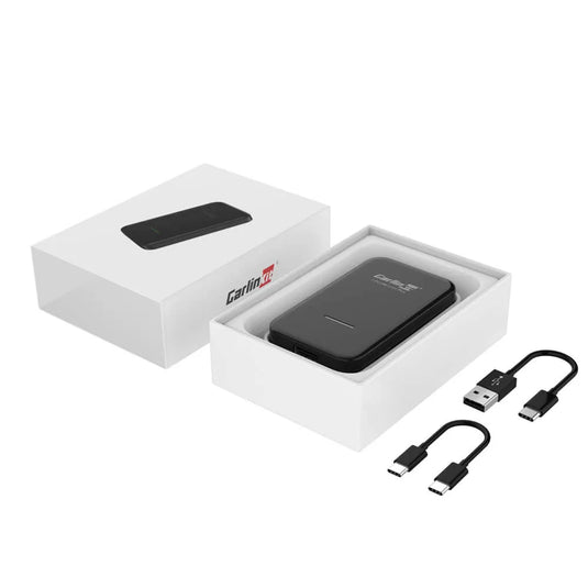 CarlinKit 3.0 U2W Plus Wireless Carplay Adapter Convert Wired to Wireless Carplay