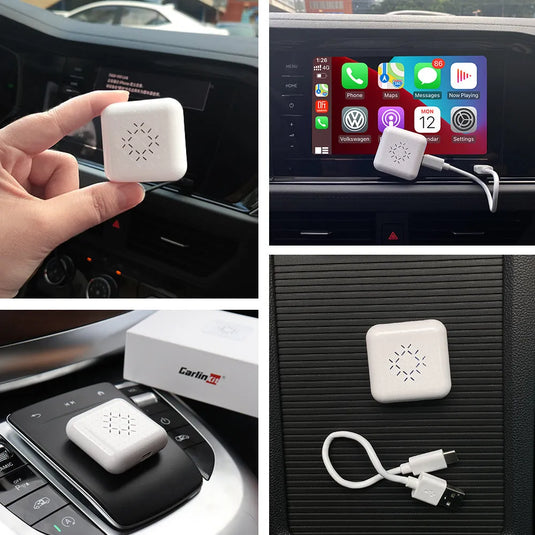 Carlinkit U2W Mini Wireless CarPlay Adapter for Factory Wired Apple CarPlay Cars