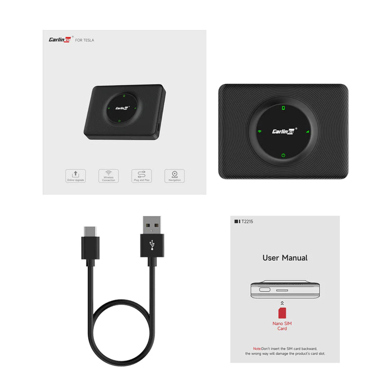 Load image into Gallery viewer, Carlinkit Wireless Apple Carplay Adapter For TESLA S/3/X/Y
